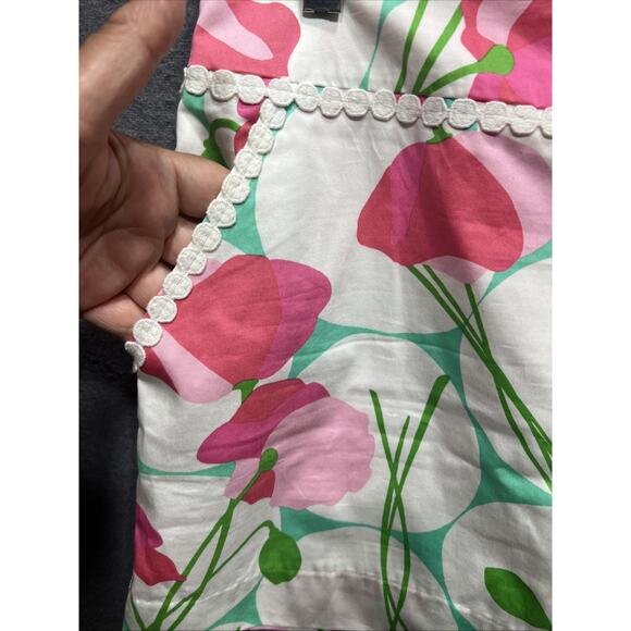 Lilly Pulitzer Pansy Floral Multicolor Skort Womens Size 6 - Picture 4 of 11
